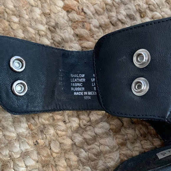 Steve Madden Shalow Mule Sandal - Vlack - Size 10 - Picture 3 of 7